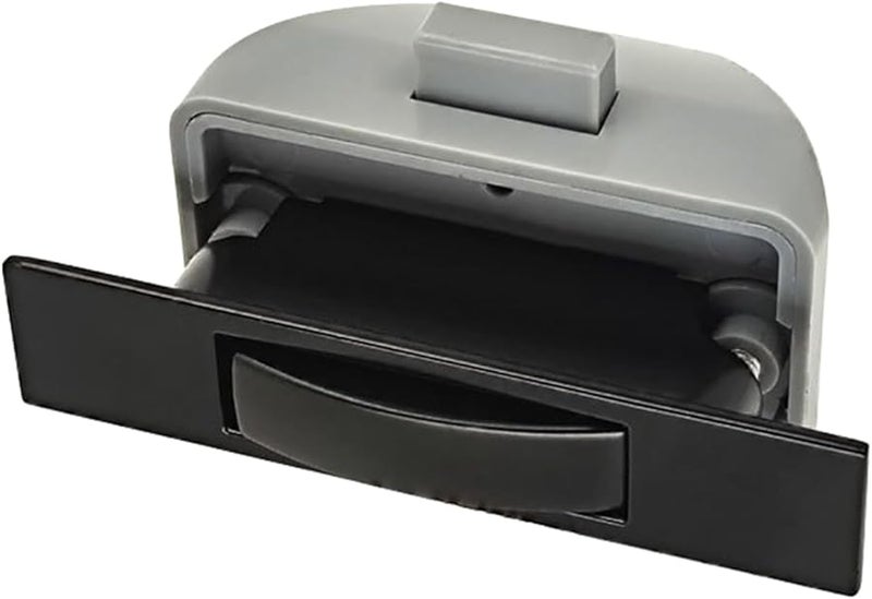 آلية قفل زر ضغط أسود للأدراج والمنازل المتنقلة واليخوت - Image 1