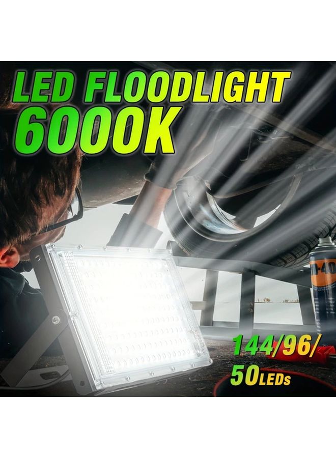 50LEDs 6000LM Bright Floodlight With Bracket Switch Control 5V USB Plug Garage Warehouse Light - Image 2