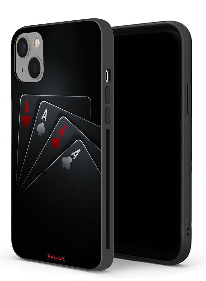 Tolwak Apple iPhone 13 mini Protective Case Cards A  - Image 1