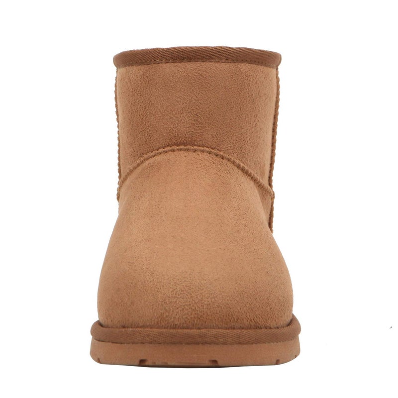 CLPP'LI Womens Classic Mini Winter Snow Boots - Tan - 9 - Image 3