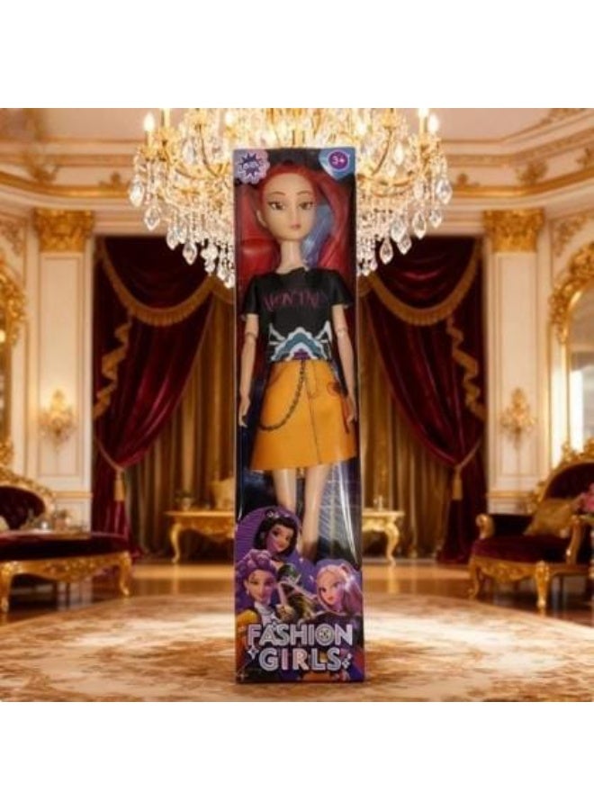Cyber Pop Fashion Doll | Cyber Pop Doll for Girls | Modern Fashion Doll | Fashion Doll for Girls | Stylish Fashion Doll | Trendy Fashion Doll | Colorful Hair Doll | Modern Style Doll | Dress-Up Fashion Doll | Doll Toy for Girls | Collectible Fashion Doll | Gift Doll for Girls | Girls Toys | Fashion Doll | Cute Doll | Futuristic Fashion Doll | K-Pop Fashion Doll - Image 1