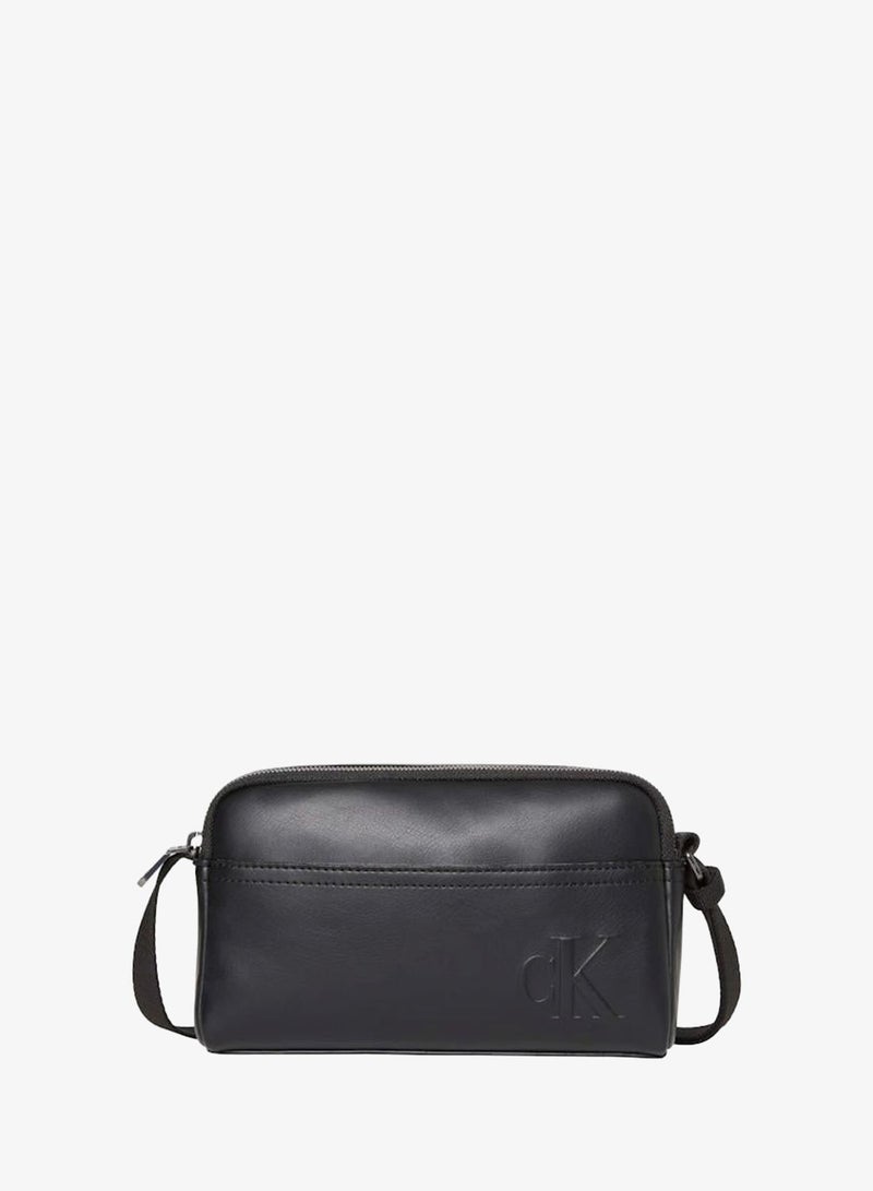 CALVIN KLEIN Embossed Monogram Logo Camera Bag - Image 1