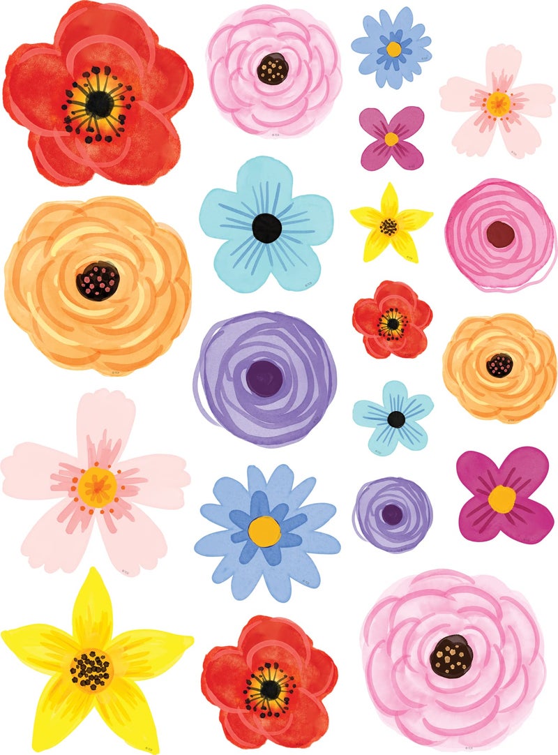 Teacher Created Resources Wildflowers Accents - Assorted Sizes (TCR6595) - Image 1
