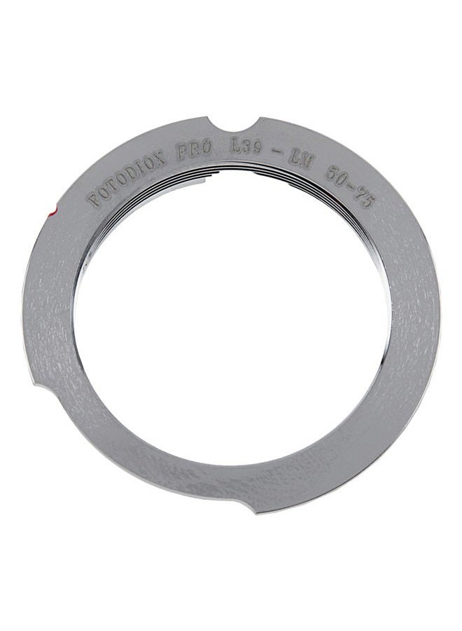 Fotodiox Pro Lens Mount Adapter, Leica M39 to Leica M, 50-75mm Frame, Manual Focus, No Play, Infinity Focus Guaranteed, 24 Month Warranty - Image 2