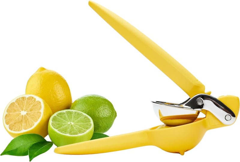 Chef'n FreshForce Citrus Juicer - Yellow Manual Juicer for Lemons and Limes - Image 1