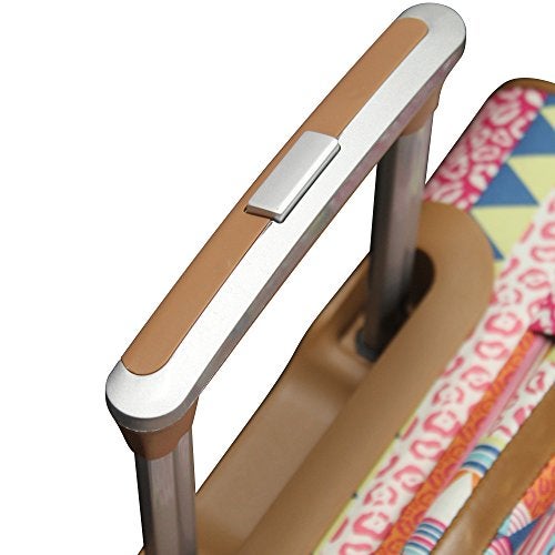 Lily Bloom Carry On Expandable Design Pattern Luggage With Spinner Wheels (20in, On the Prowl) - Image 5