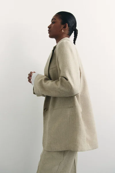 اتش اند ام Loose-fit blazer