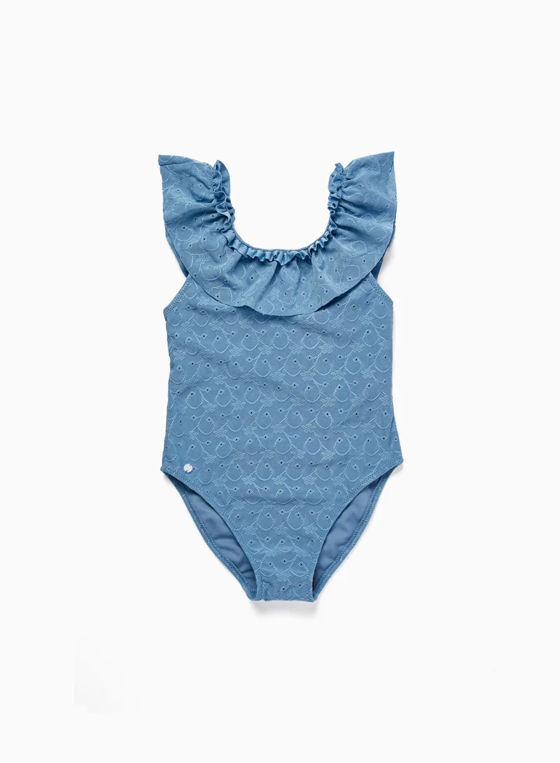 Zippy Zippy Floral Swimsuit with Ruffles for Girls