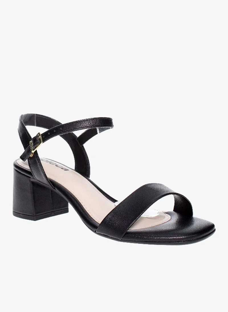 MOLECA Mid Heels Sandals for Women – Sling Back Heel Sandals for Girls with Ankle Strap