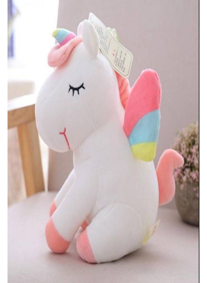 بريميم لعبة وحيد القرن قوس قزح المحشوة ۲۷ سم - Image 5