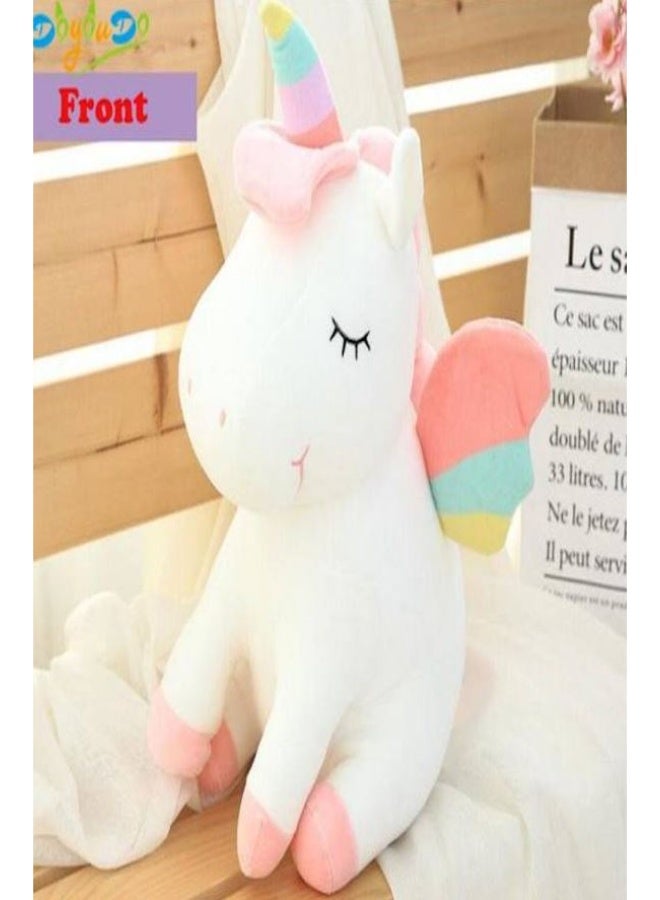 بريميم لعبة وحيد القرن قوس قزح المحشوة ۲۷ سم - Image 4