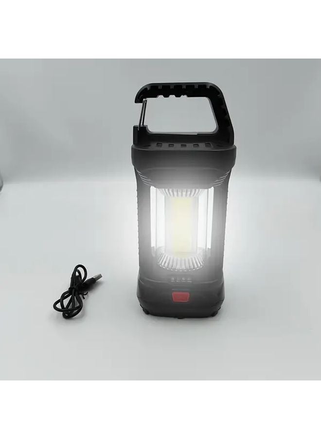 Ca Black ABS Outdoor LED Flashlight USB C Rechargeable Portable Searchlight - Image 5