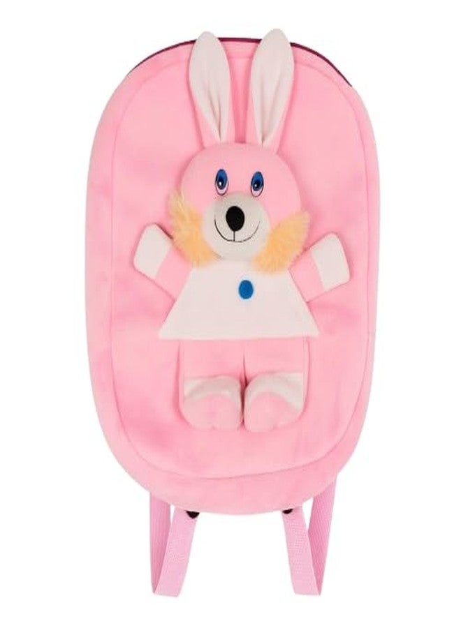 VINNIE Adorable Bunny Kids Backpack | Soft Fabric School & Travel Bag for Toddlers & Girls (1, Bunny, Pack of 1) - Image 1