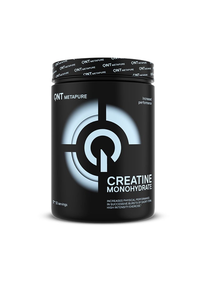 QNT CREATINE MONOHYDRATE Powder | 300g | Pure Performance & Recovery - Image 1