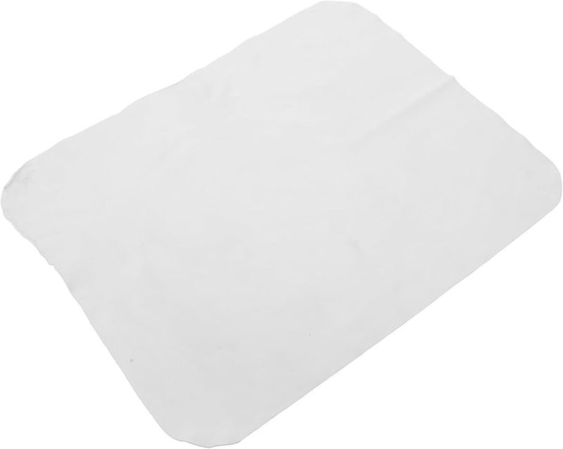 Super Absorbent White Suede Chamois Car Wash Cloth 30x40cm For Auto Washing Drying And Polishing - Image 1