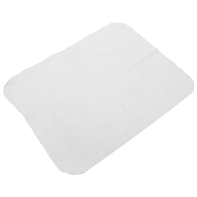 Super Absorbent White Suede Chamois Car Wash Cloth 30x40cm For Auto Washing Drying And Polishing - Image 2