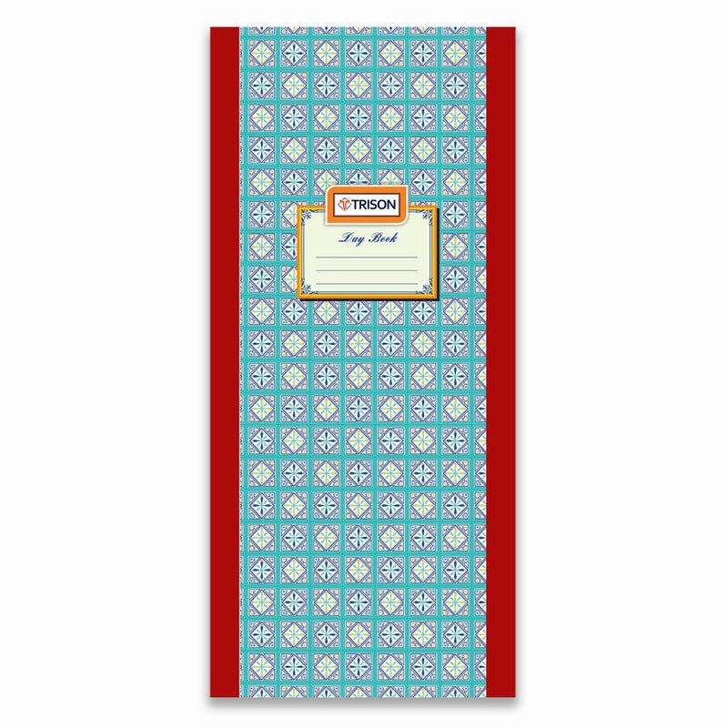 Trison Day Book Register | 112 Pages | Hardbound | 34 x 14 cm | Quire 2 | Pack of 5 - Image 2
