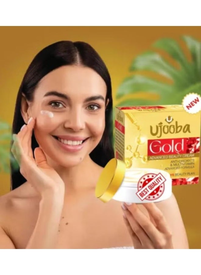 Ujooba Gold Advanced Beauty Cream 17g – Radiance, Anti-Aging, Multivitamin & Antioxidants Advanced Formula - Image 2