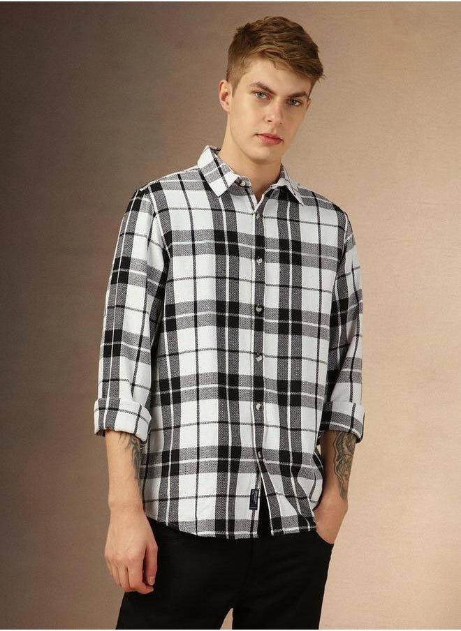 Dennis Lingo - Checked Long Sleeves Casual Shirt by Styli - Image 1