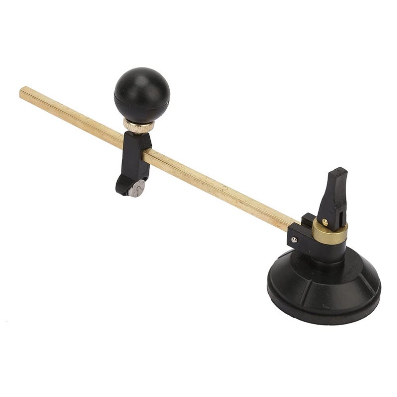 Fydun Glass Cutter With Suction Cup 6 Wheel Circular Cutting Tool Diameter 40cm - Image 1