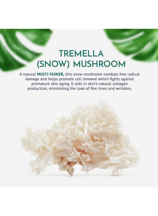 Om Botanical Organic Tremella Mushroom Facial Serum | Twice The Hydration Of Hyaluronic Acid Without The Sticky Mess | Ultrahydrating Microbiome Friendly All Natural Organic Vegan Serums For Face - Image 5