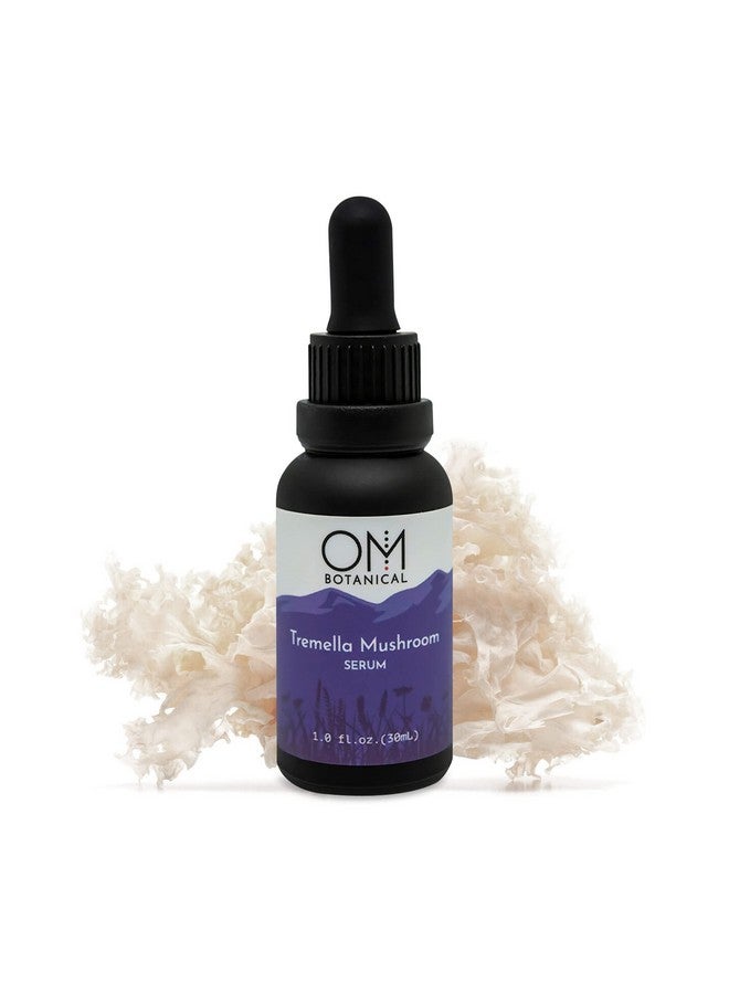 Om Botanical Organic Tremella Mushroom Facial Serum | Twice The Hydration Of Hyaluronic Acid Without The Sticky Mess | Ultrahydrating Microbiome Friendly All Natural Organic Vegan Serums For Face - Image 1