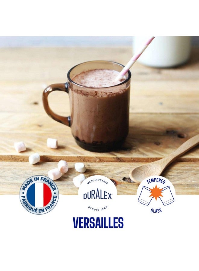 Duralex Versailles Creole Mug 260 ML 6 Pcs (4020CR), Transparent, Medium - Image 2