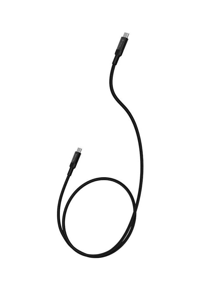 devia Devia EC309 Type-C Cable Extreme Speed 100W PD Support Fast Charging for All Laptops & Phones in Market 1.5M - Black - Image 3