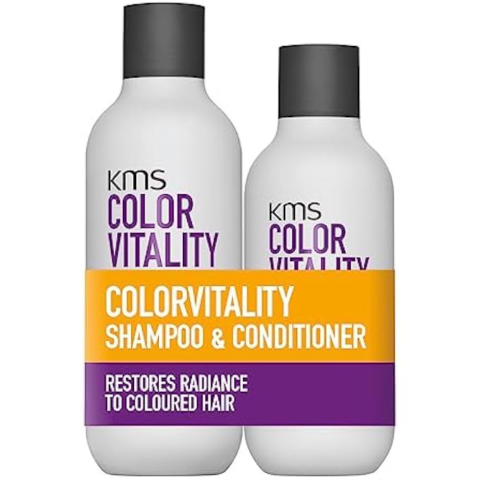 KMS COLORVITALITY Shampoo & Conditioner for Vibrant Color Duo