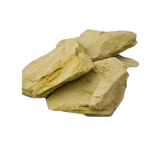 Aggarwals craft international 100 percent Natural Multani Mitti Stone Form Fuller s Earth Calcium Bentonite Clay For Face Pack And Hair Pack 450 gram Multani Mitti stone - Image 1