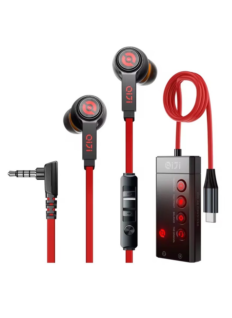 PIVA S5L Wired Surround Gaming Earphone with Control Buttons and Mic with AUX Elbow Cable (Screw) with 4-Mode Sound Card from Beva 2in1 Charging Cable and Earphone - pzsku/ZA040BC463097FAB1B550Z/45/_/1724770404/7c9dc6e7-2cd9-4d4b-8e00-3c495b700ee1