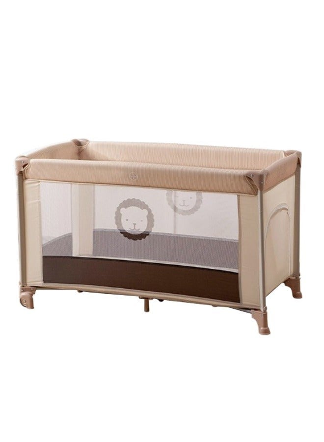 KLNAMAEAAN Multifunctional Portable Folding Crib And Playbed Ideal For Newborns And Toddlers With Travel Carry Bag - Image 1