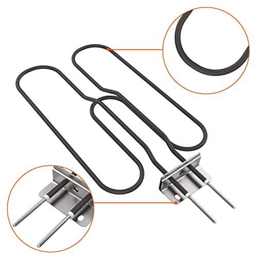 DELSbbq Grill Heating Element for Weber Q140 Q1400 Series Grills, Replacement Part for Weber 80342 80343 65620 Electric Heating Element - Image 3