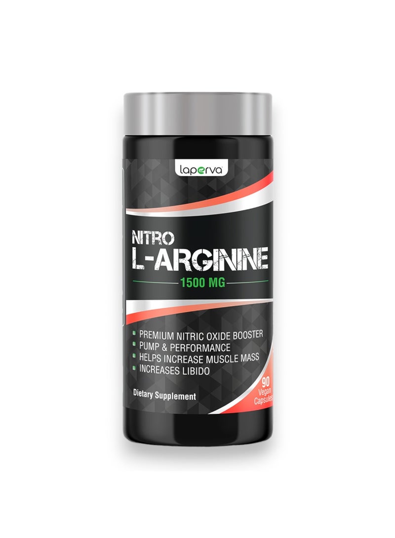 Laperva Nitro L- Arginine 1500mg - 90 Veggie Capsules