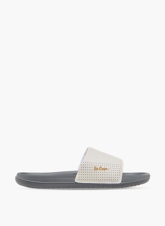Lee Cooper Men Logo Print Slides - Image 2