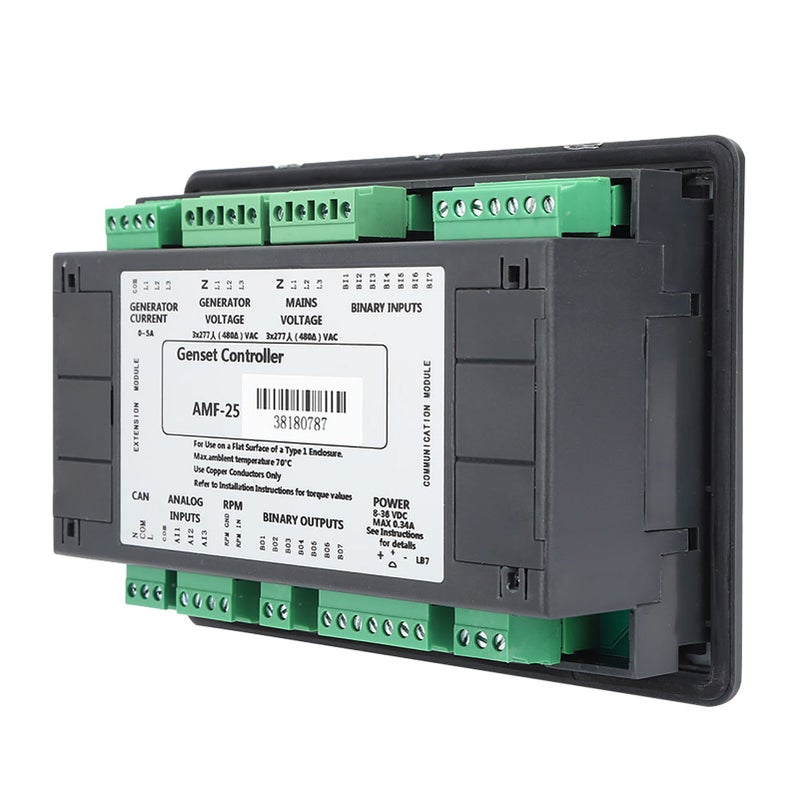 AMF-25 Genset Controller Self-Start Control Screen for Diesel Generator DC 8-35V - Image 5