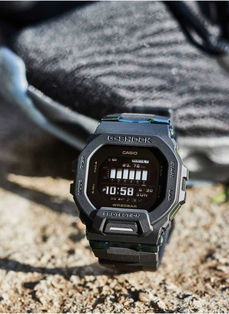 CASIO - G-Shock Digital Resin Band Watch GBD-200UU-1DR - Image 1