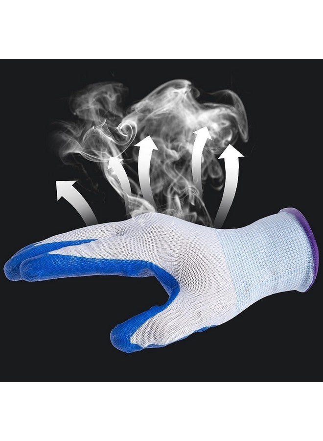 wolpin wolpin Heavy Duty Gloves (Pack of 2 Pairs) Reusable Hand Gloves For Gardening, Kitchen Cleaning, Intensive Work, Dishwashing Rubber Latex Non-Slip Waterproof - Image 5