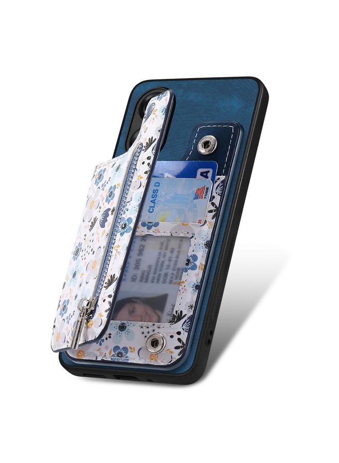 اس-توب جراب خلفي لهاتف OPPO A38 4G/A18 4G بتصميم كلاسيكي مع سحاب ومحفظة - Image 3