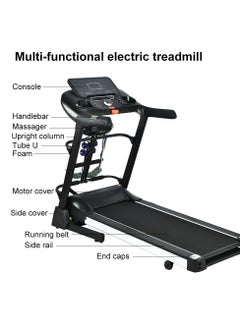 Lijiujia Treadmill 4 hp , 140 kg, running area 46*122 CM , speed 1.0-16 km, 3 Levels manual incline ,  610-Dwith massage  - Image 2