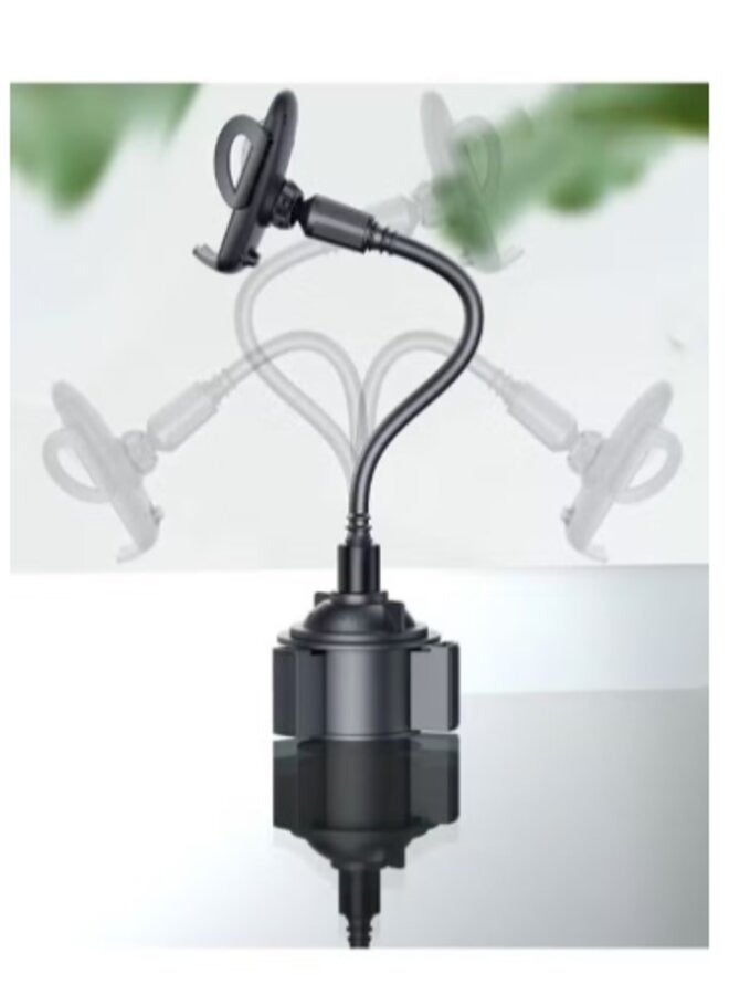 Yesido Long Leg Universal Mobile Holder For Car Cup Holder Black - Image 3