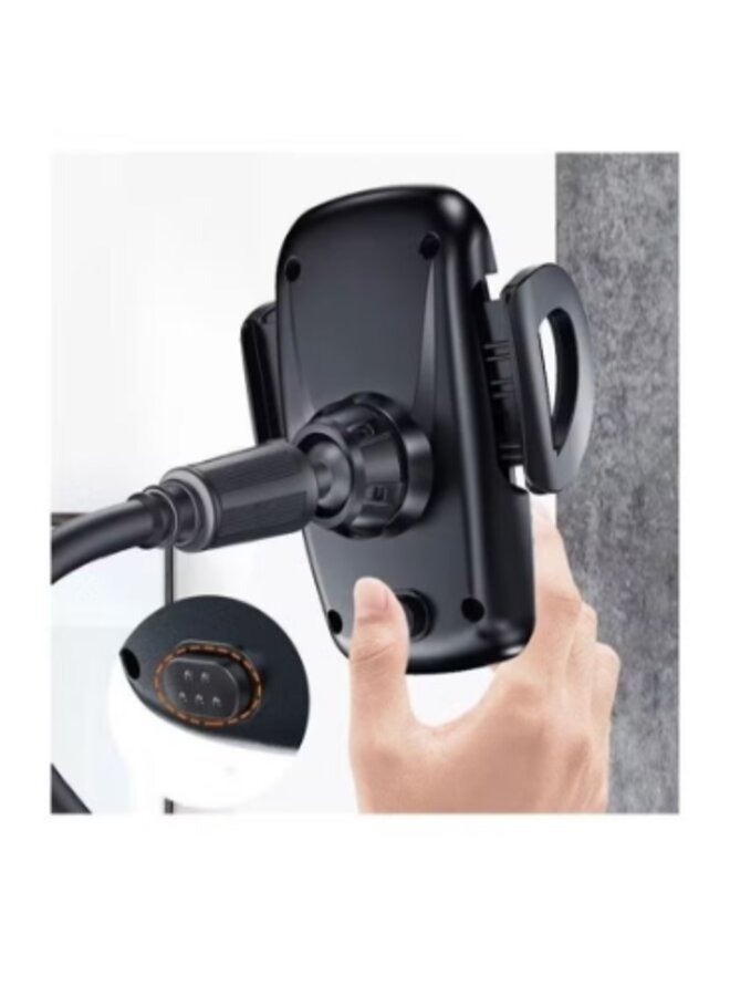 Yesido Long Leg Universal Mobile Holder For Car Cup Holder Black - Image 5