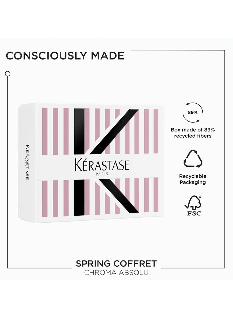 Kerastase Chroma Absolu - Fortifying Duo to neutralize Brassy Highlighted Hair - Image 3