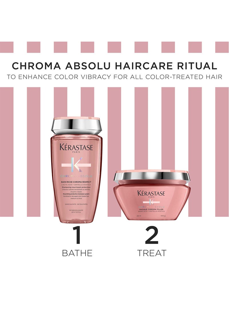 Kerastase Chroma Absolu - Fortifying Duo to neutralize Brassy Highlighted Hair - Image 2