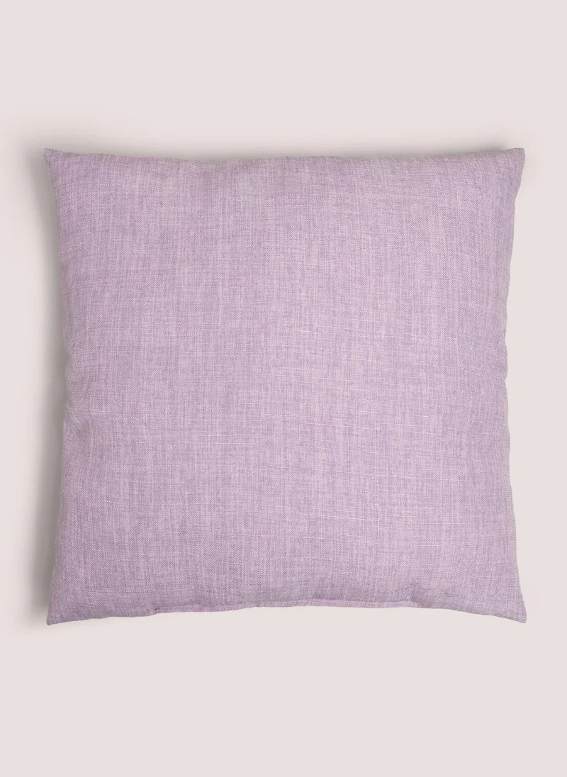 Matalan Lilac Linen Look Cushion