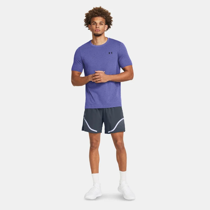 UNDER ARMOUR Purple Men's Vanish Seamless Training T-Shirt for Men | Best Price UAE