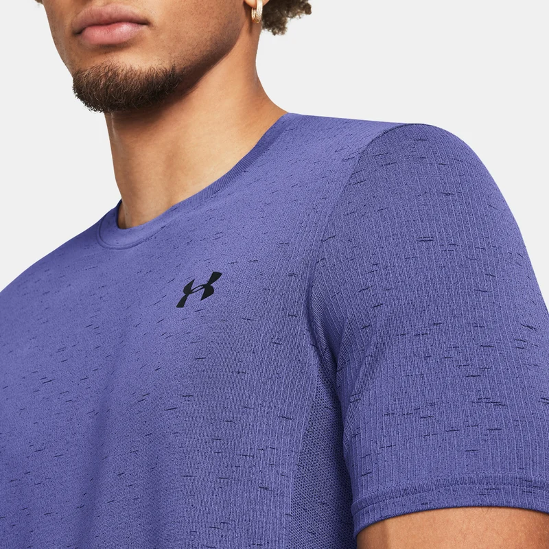 UNDER ARMOUR Purple Men's Vanish Seamless Training T-Shirt for Men | Best Price UAE
