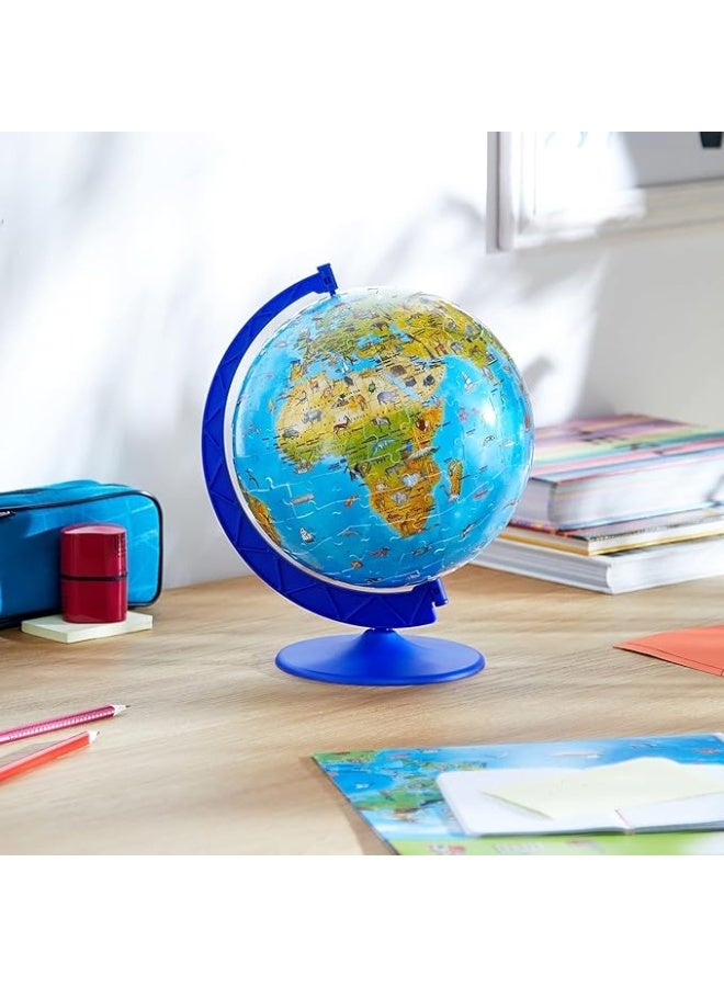 Ravensburger Children'S World Globe 180 Piece 3D Jigsaw Puzzle For Kids And Adults - Easy Click Technology Means Pieces Fit Together Perfectly - Image 4