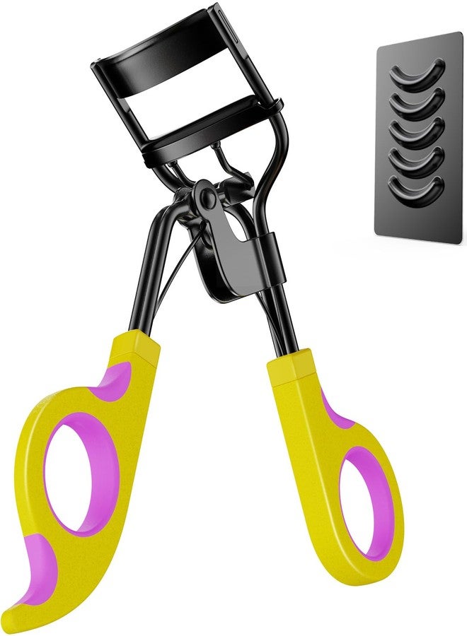 Kaasage Eyelash Curler with Pads, Lash Curler with 5 Extra Silicone Replacement Pads, Achieve Perfect Curls in 5 Seconds - Image 1