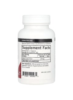 Kirkman Labs Kirkman Labs, Alpha Lipoic Acid, 25 mg, 90 Capsules  - Image 2